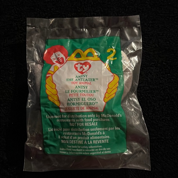 McDonald’s 1999 Ty Antsy The Anteater - Picture 1 of 3